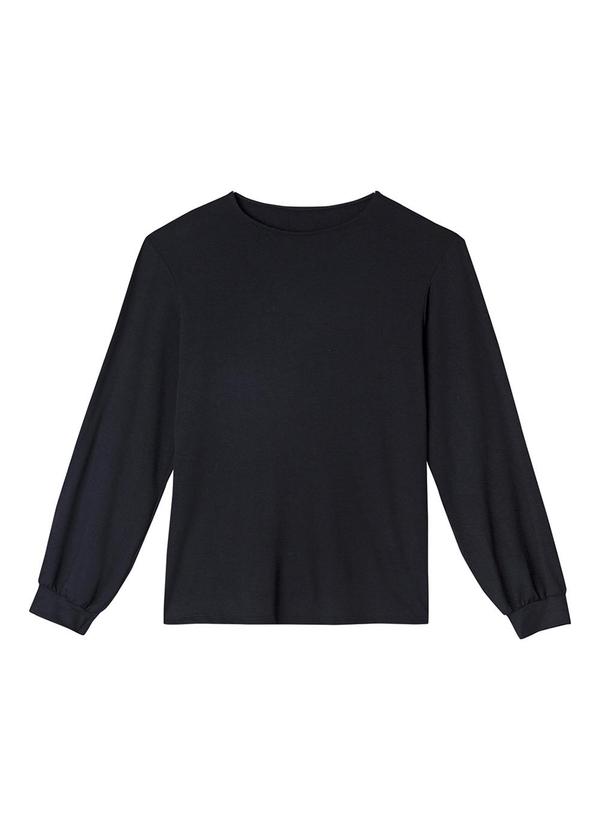 Conjunto em Moletinho Preto
