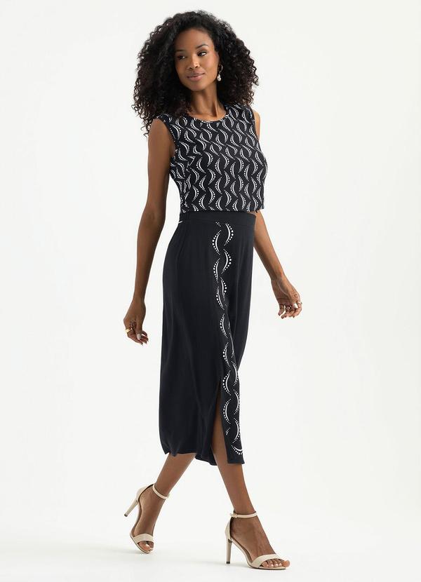 Conjunto em Viscose Preto