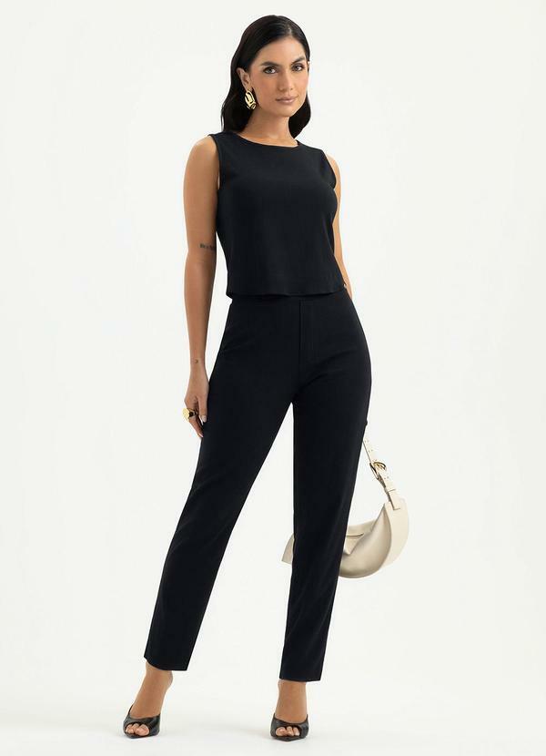 Conjunto em Viscose Preto