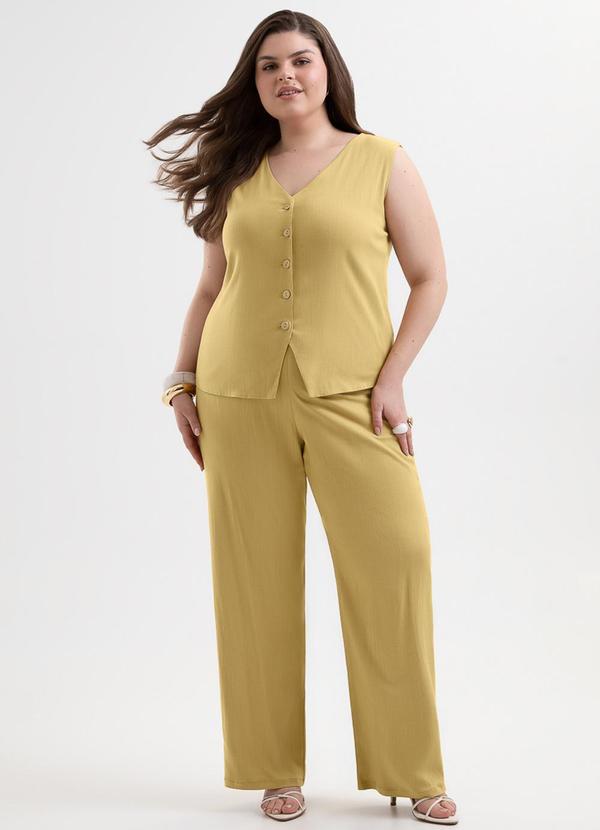 Conjunto Plus Size em Viscose com Elastano Mostar