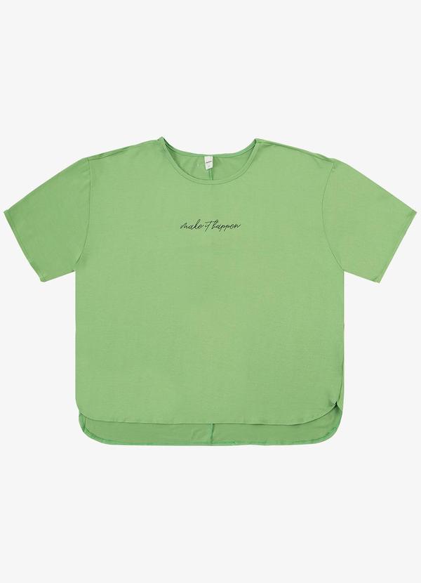 Blusa Mullet Feminina Verde