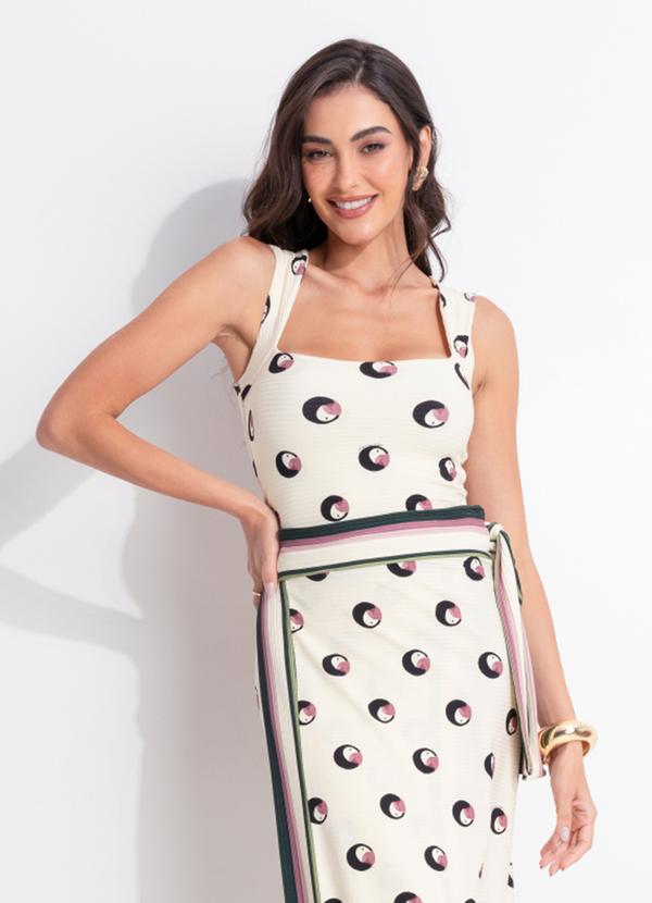 Blusa Poá Ararinha Bege