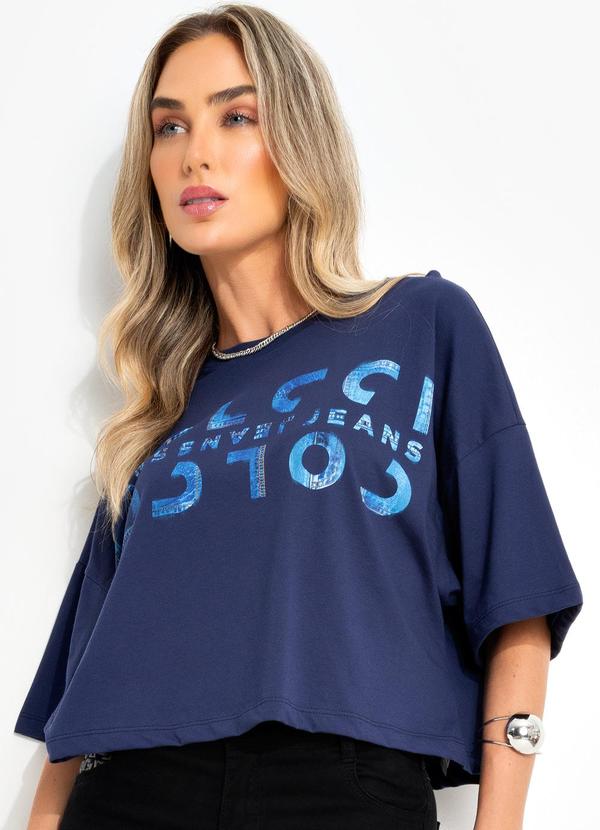 Camiseta Cj Azul