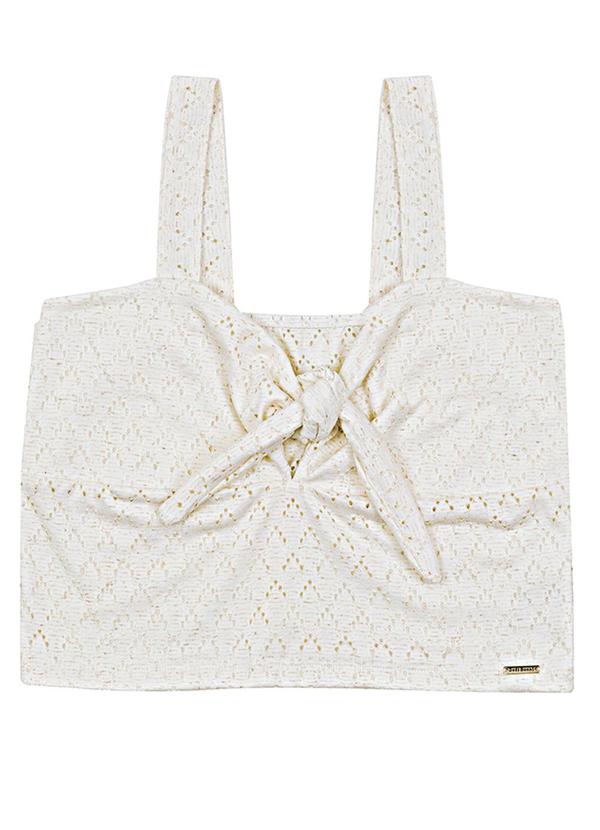 Cropped Adulto Feminino Branco