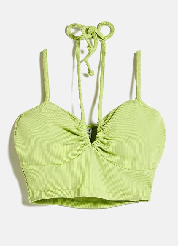 Cropped Essential Lima Verde Limão