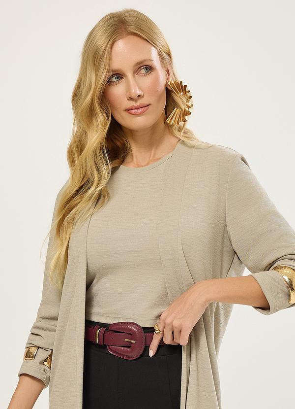 Cropped Malha Comfort Cru