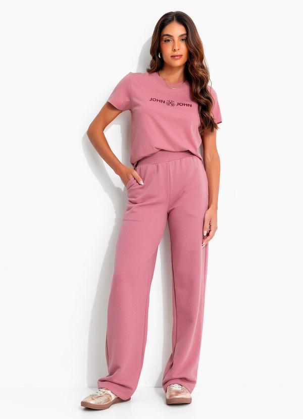 T-Shirt Basic Rose Jj Rosa