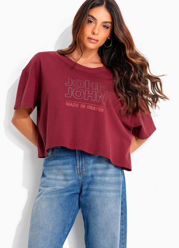 T-Shirt Line Bright Jj Vermelho