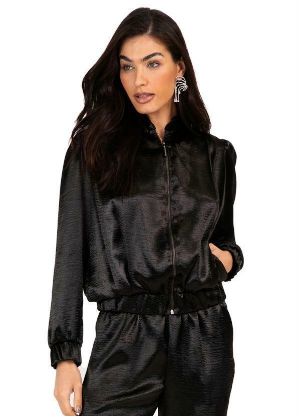 Jaqueta Feminina Preto