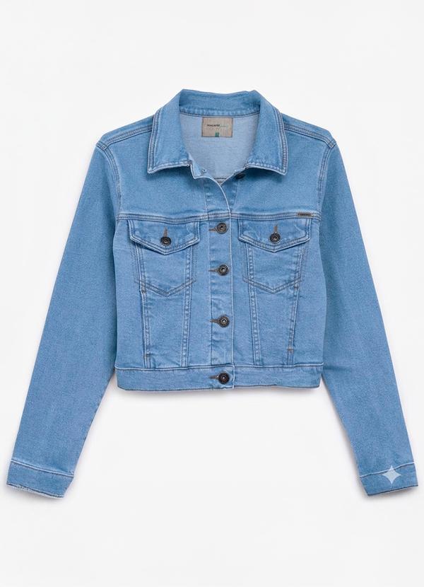 Jaqueta Jeans Tradicional Azul