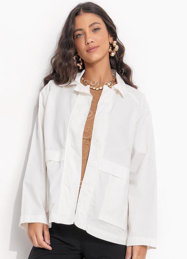 Jaqueta Off White em Sarja