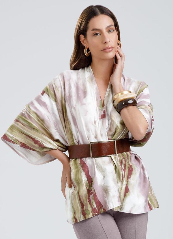 Blusa em Viscose Roxo