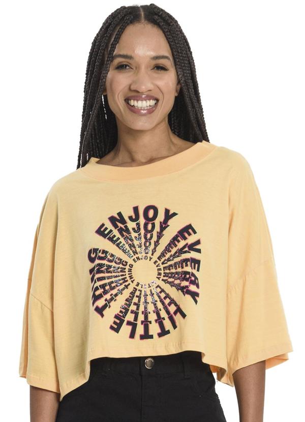 Blusa Feminina Enjoy Amarelo