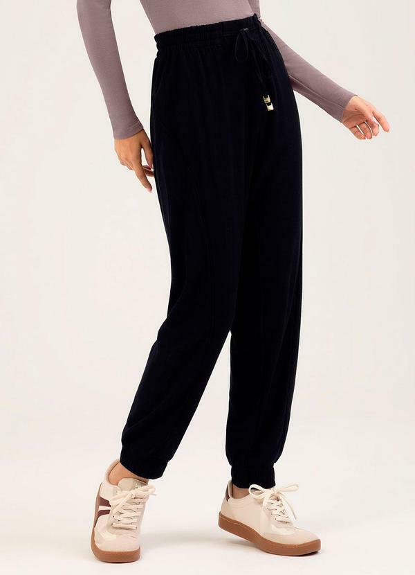 Calça em Viscose Preto