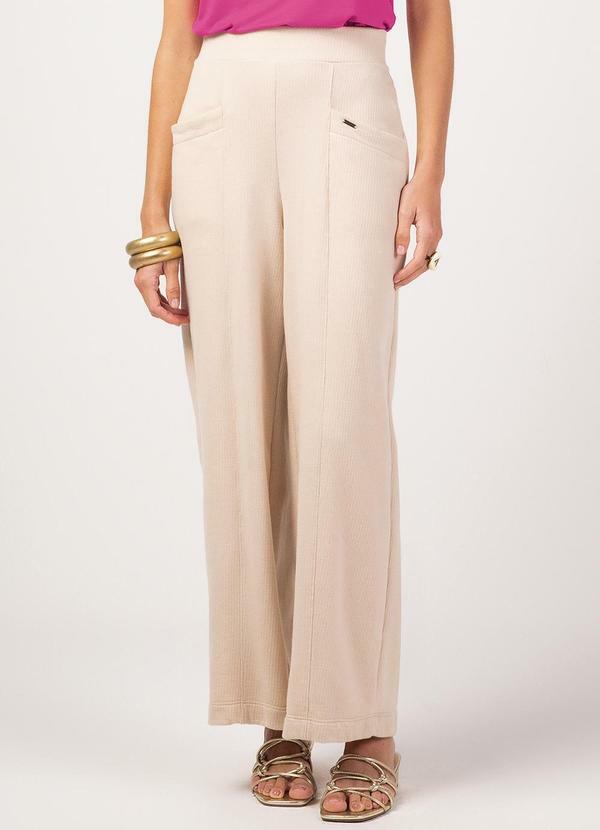 Calça Feminino Adulto Bege