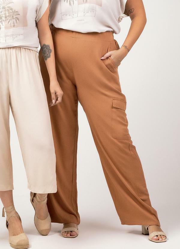 Calça Feminino Adulto Marrom