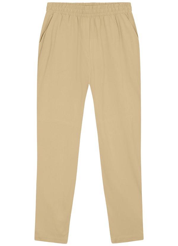 Vista 2 Calça Jogger em Viscose Areia Malwee Malwee