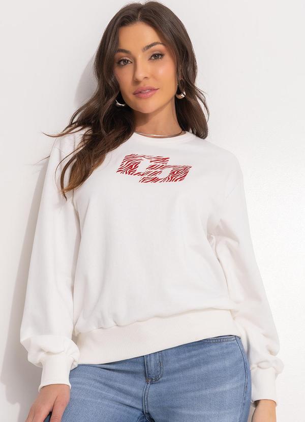 Blusão Moletom Off White