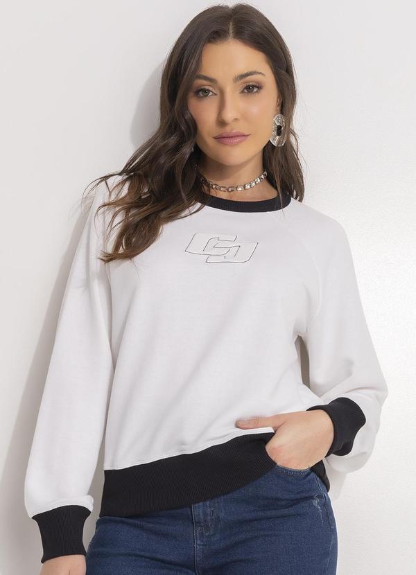 Blusão Moletom Off White