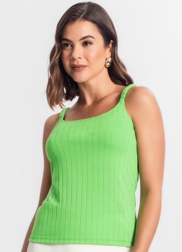 Blusa Feminina de Alça Verde