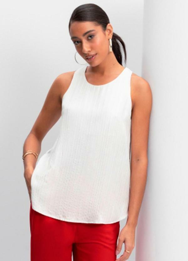 Vista 2 Blusa Feminina Natural Essendi Essendi
