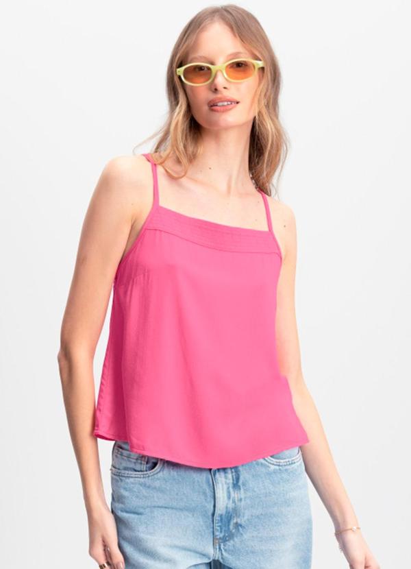 Vista 2 Blusa Feminina Rosa Essendi Essendi