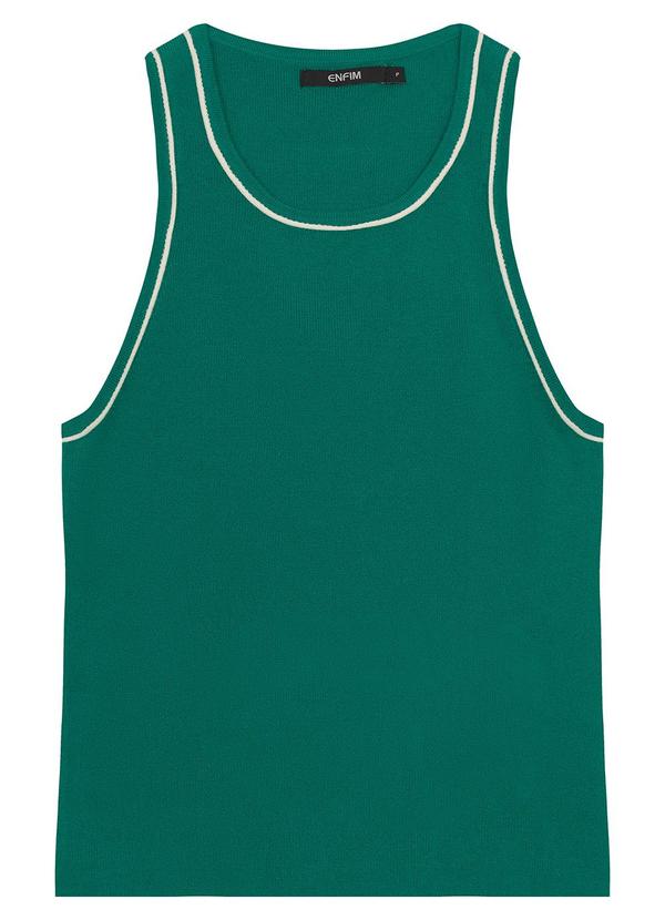 Blusa Justa em Tricot Verde Esmeralda
