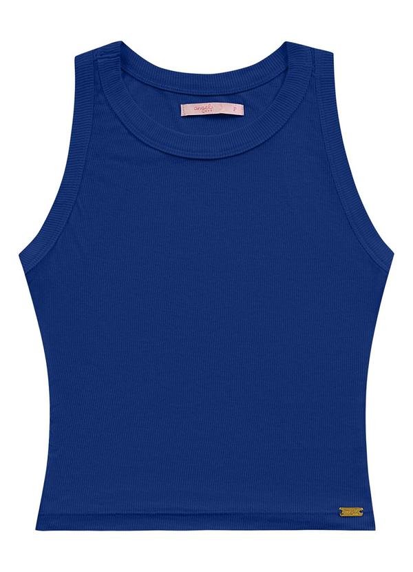 Blusa Regata Ribana Basic Azul