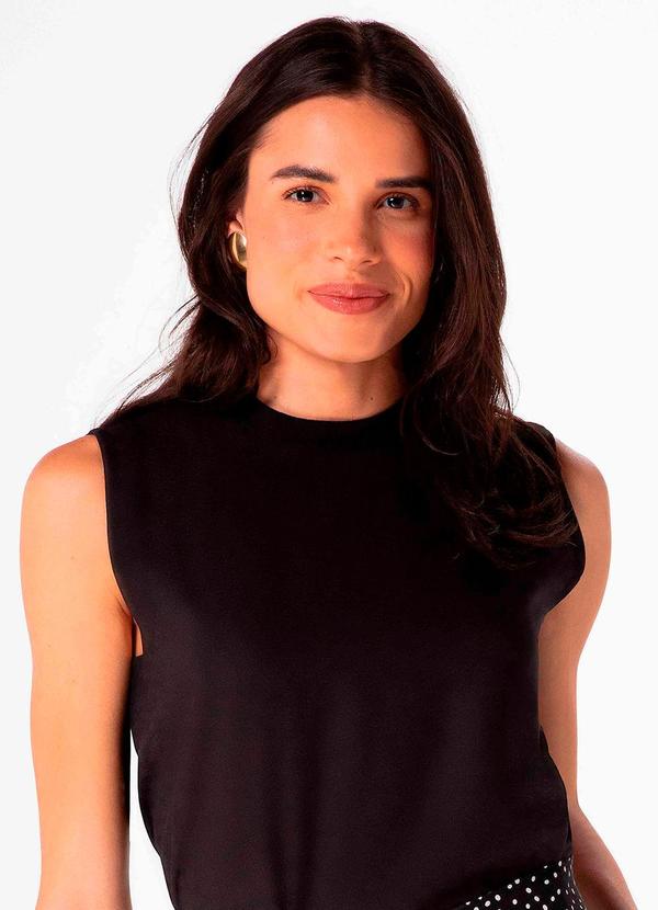 Blusa Sm Fem Preto