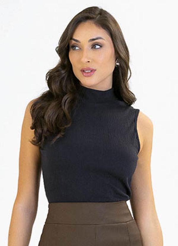 Regata Adulto em Malha Essence Preto