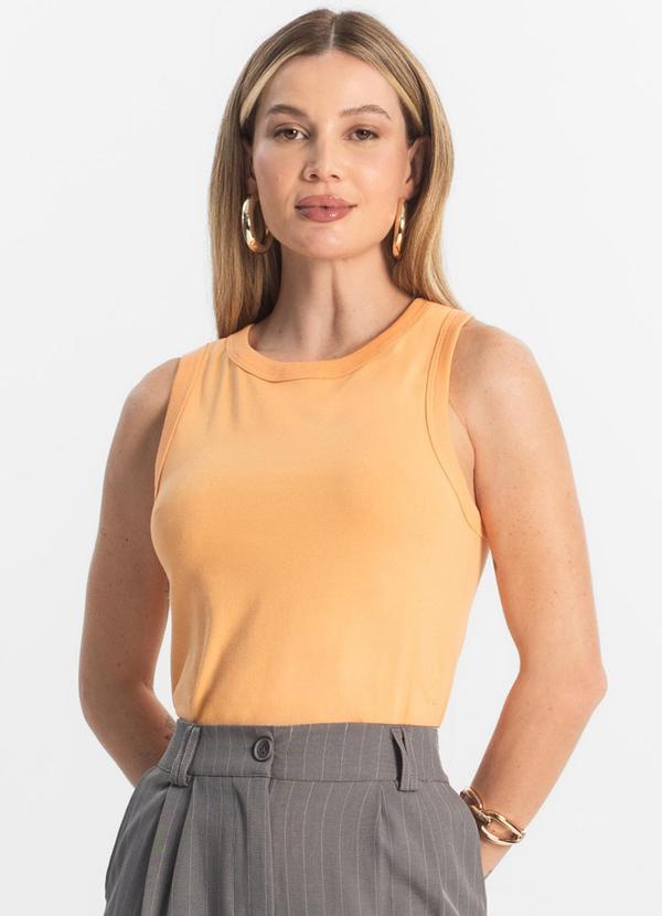 Regata Básica Feminina Laranja