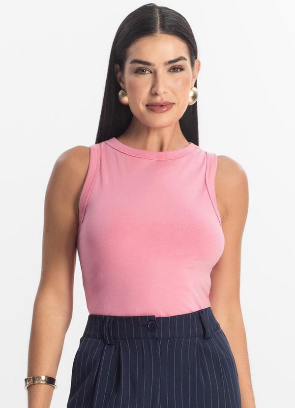 Regata Básica Feminina Rosa