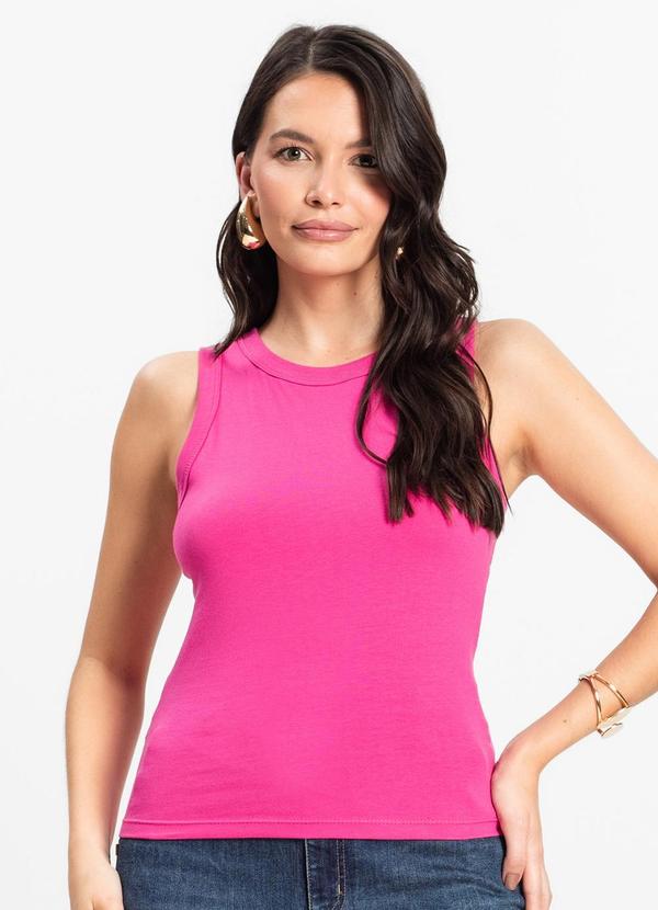 Regata Básica Feminina Rosa
