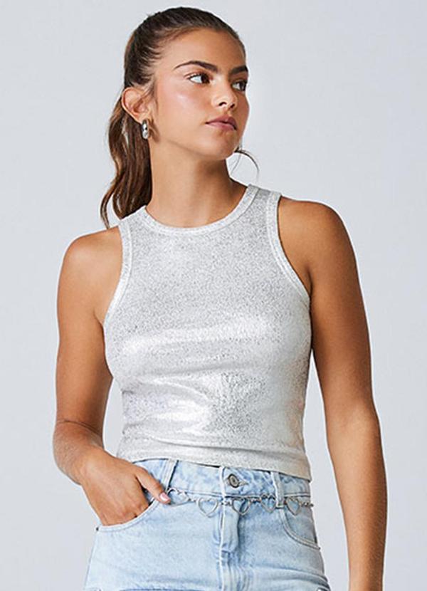 Vista 2 Regata com Foil Prata Prata Authoria Authoria