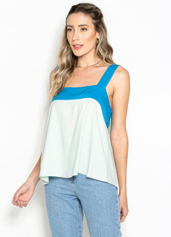 Regata de Viscose Azul