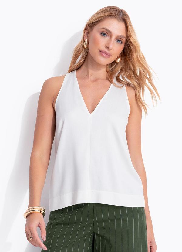 Regata em Viscose Off White