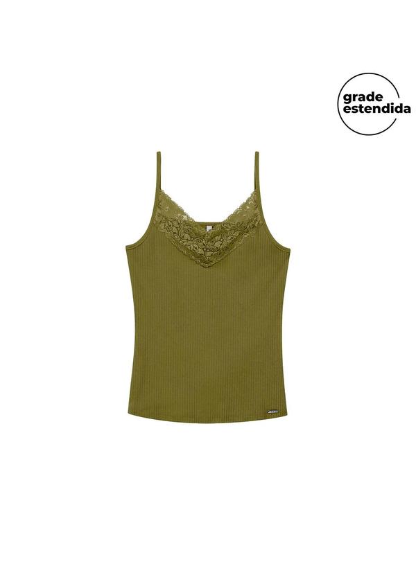 Regata Feminina Básica Verde