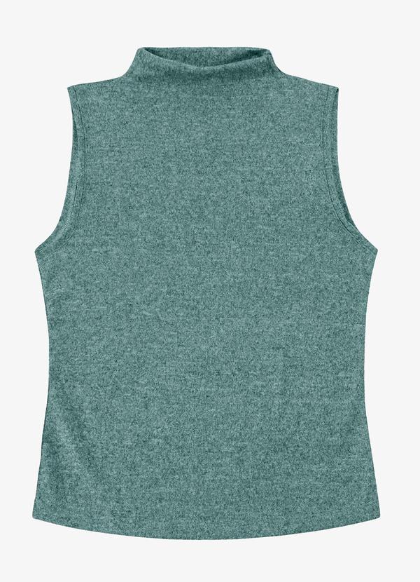 Regata Feminina com Gola Verde