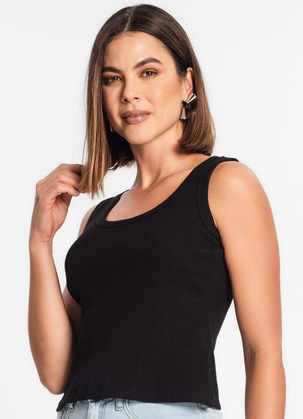 Regata Feminina em Ribana Preto