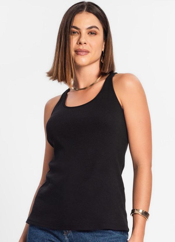 Regata Feminina em Ribana Preto