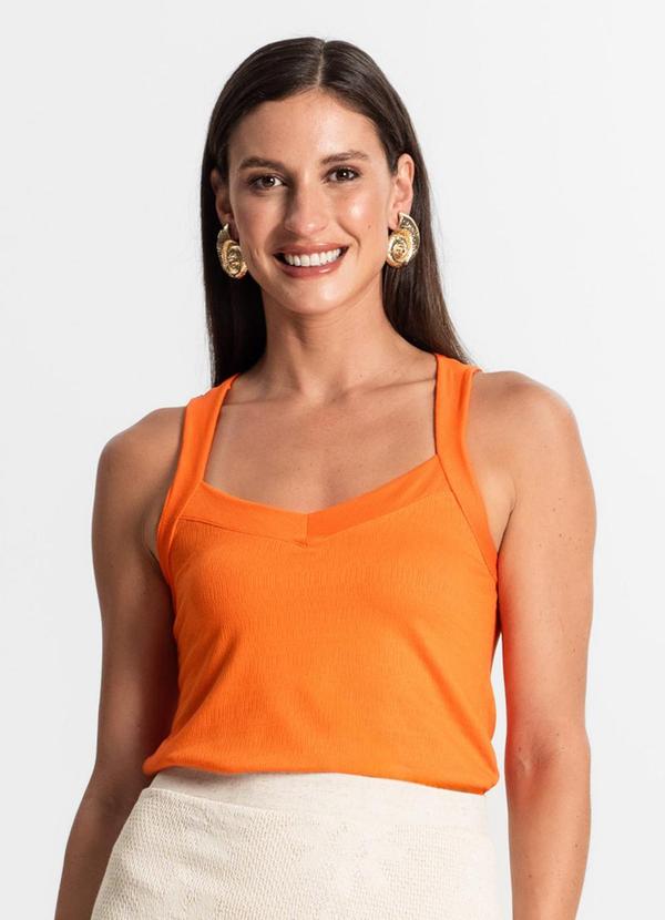 Regata Feminina Laranja