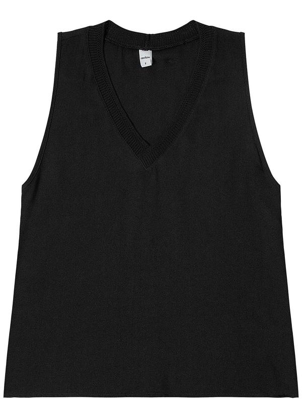 Vista 2 Regata Feminina Twill Cey Preto Rovitex Rovitex
