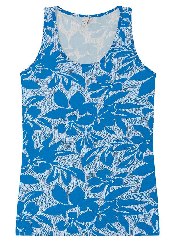 Regata Feminina Viscotorcion Azul