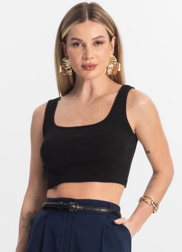 Top Básico Feminino em Ribana Preto