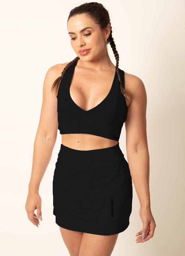 Saia Tennis Ketlyn Preto