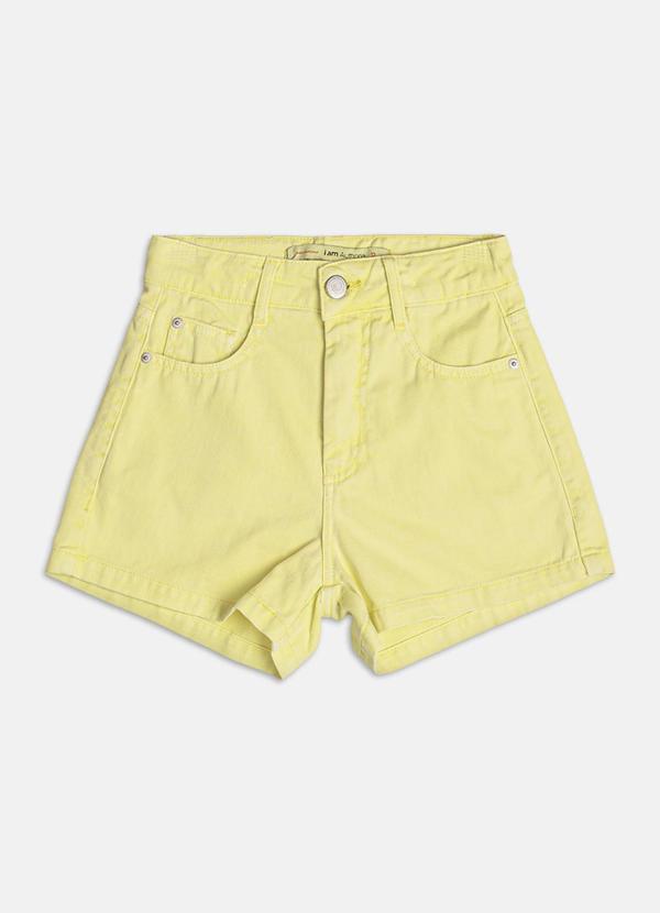 Short Trendy de Sarja Claro Verde