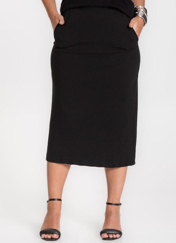 Vista 2 Saia Feminina Preto Select Select