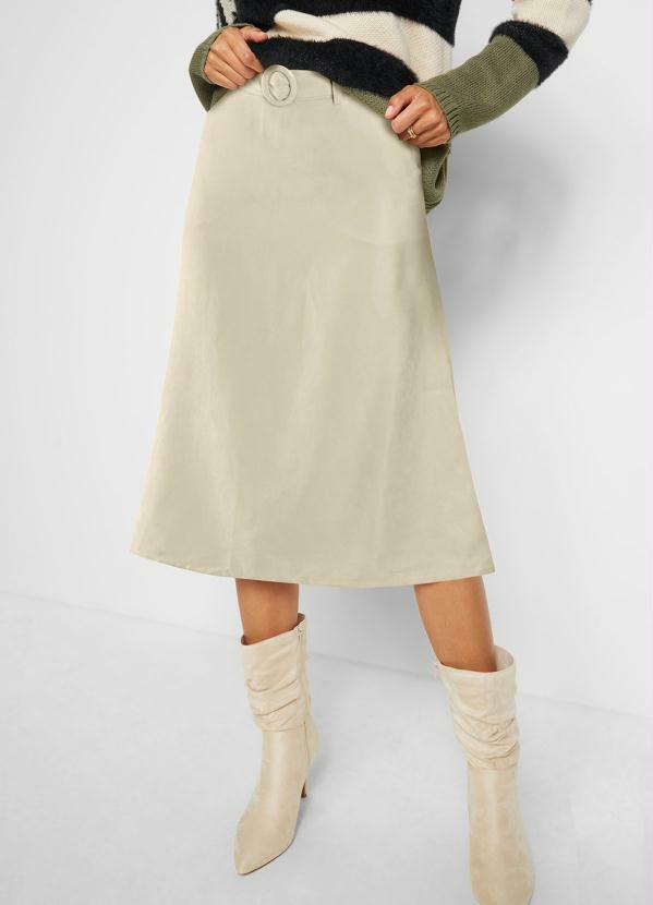 Saia Midi Off White