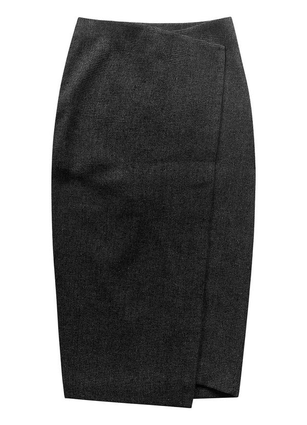Saia Midi Preto