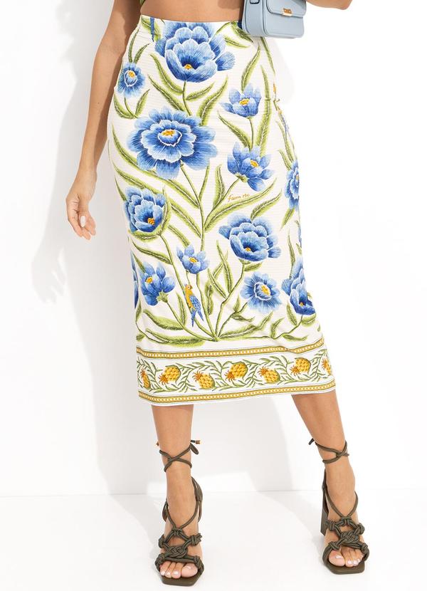 Saia Midi Puglia Off White